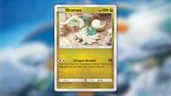 Drampa from the Eevee Grove set as seen in the game (Image via The Pokemon Company)
